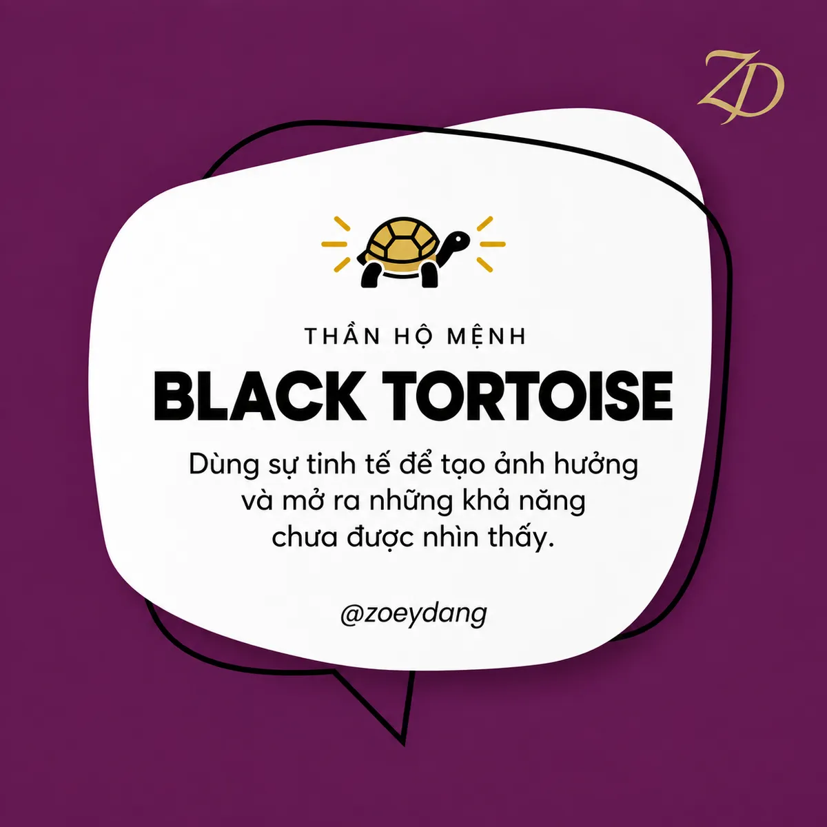 Thần Hộ Mệnh Black Tortoise
