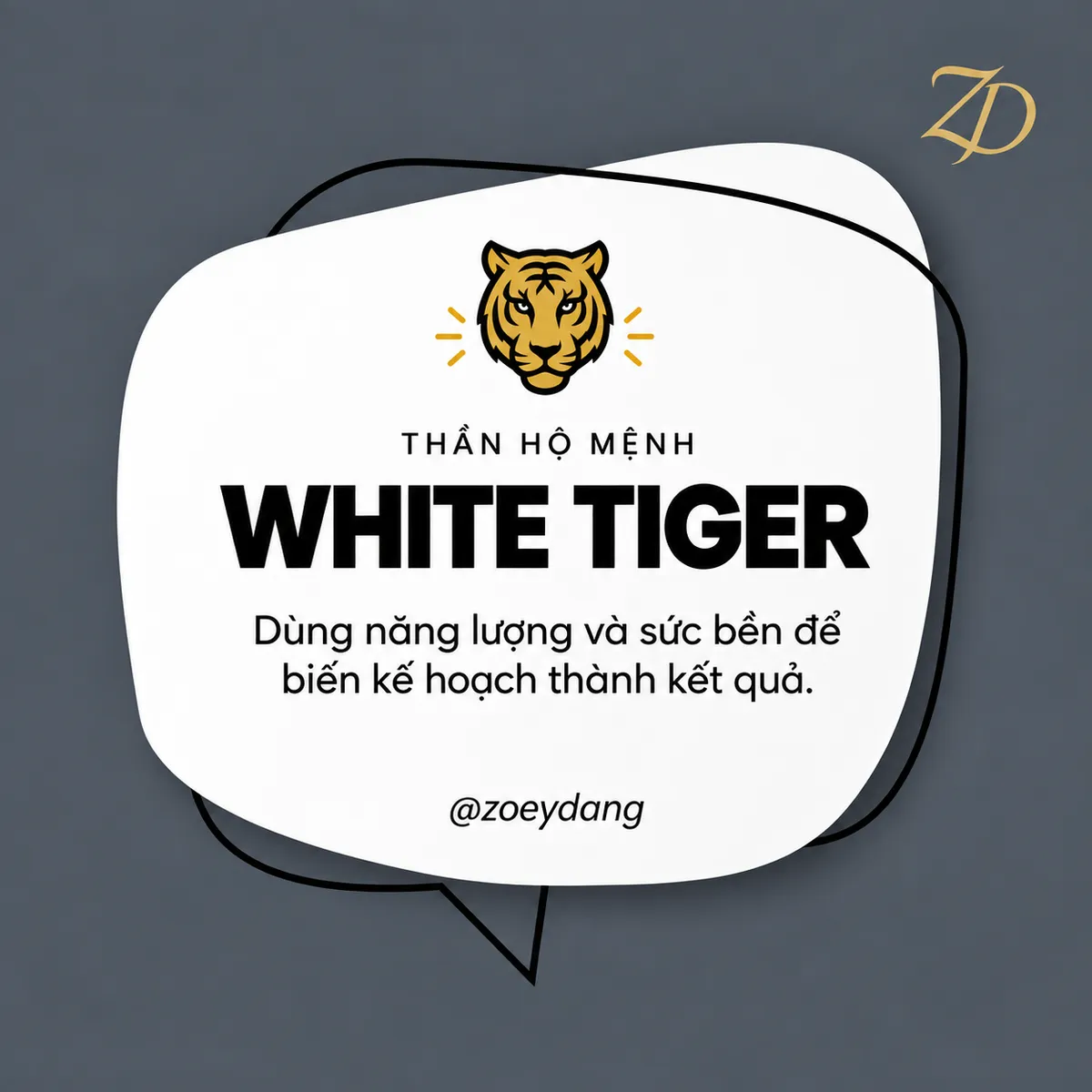 Thần Hộ Mệnh White Tiger