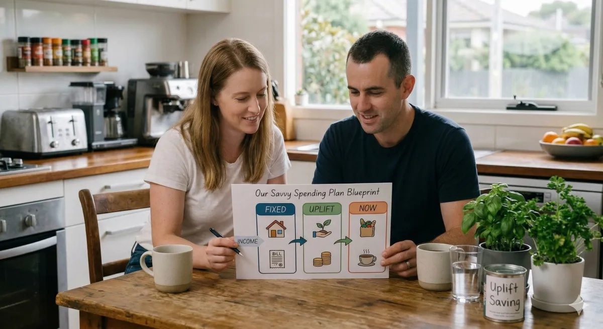 Savvy Spending Plan in Australia – Simple Bucket System for Couples