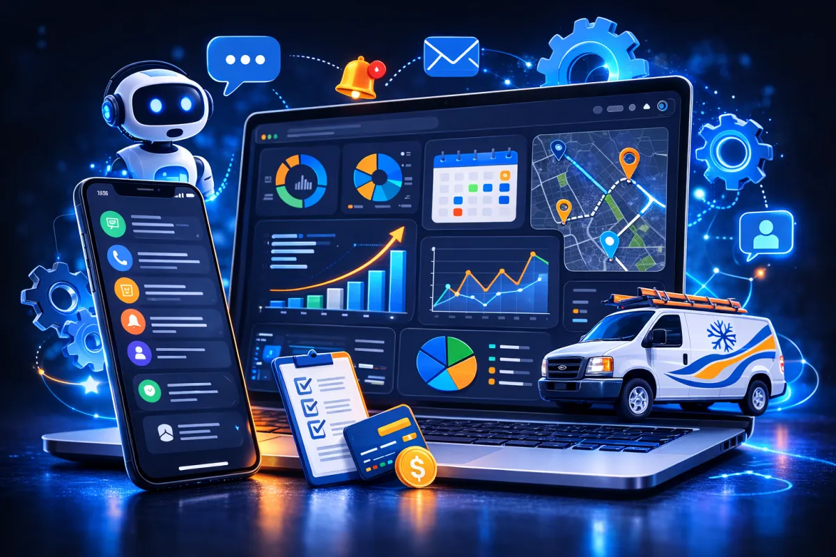 Screenshot of AirLogic HVAC automation dashboard showing live sites and alarms