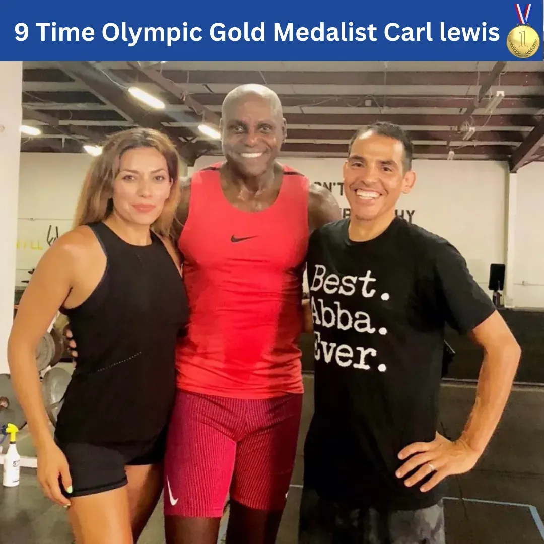 Coach Ramiro with Carl Lewis (placeholder)