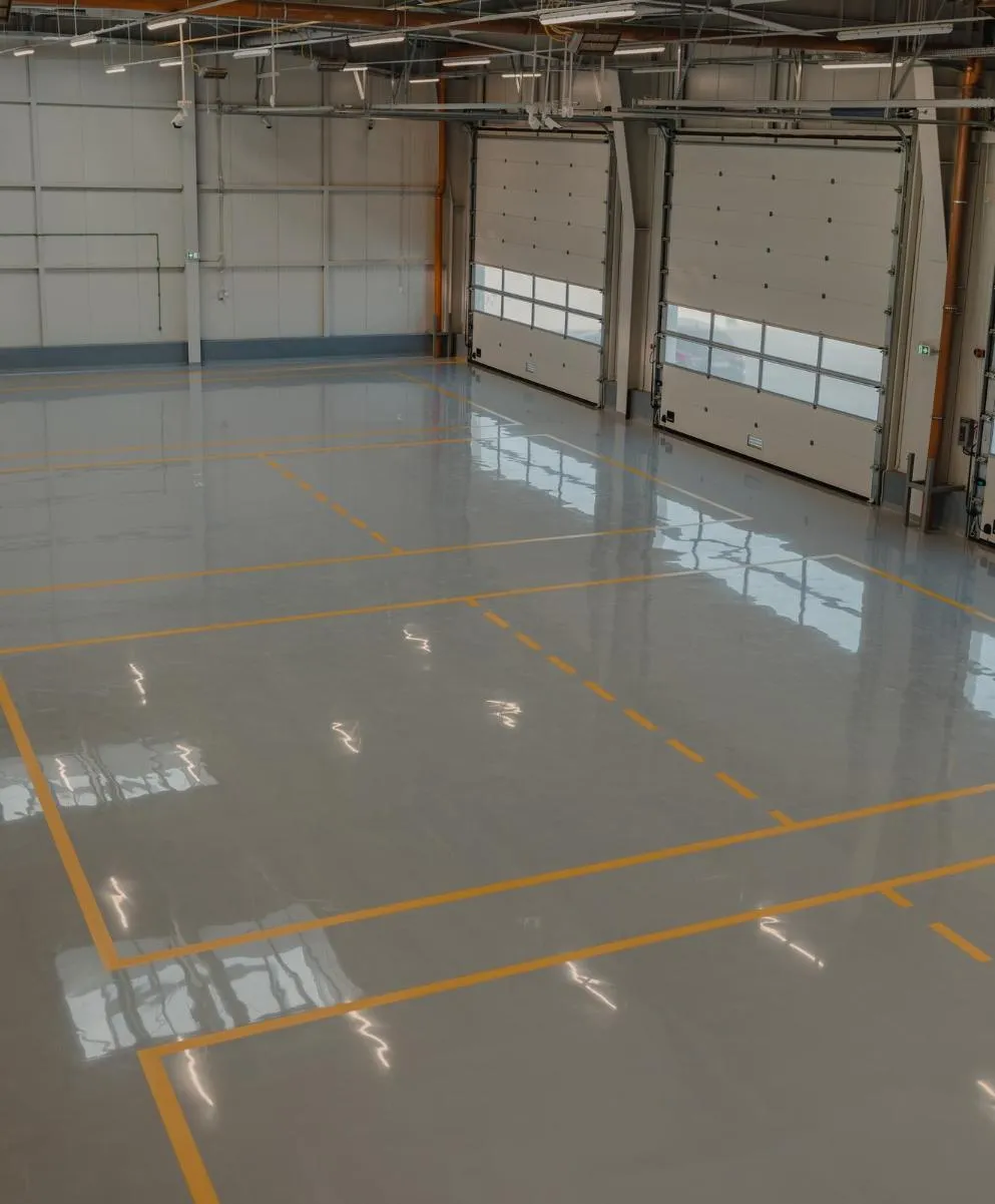 Industrial epoxy flooring Toronto high-traffic surface installation