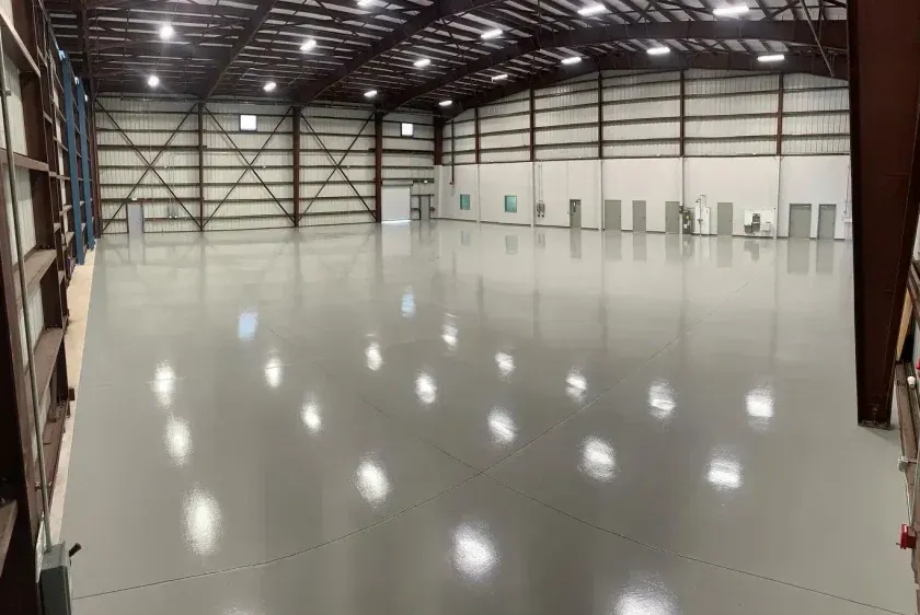 Commercial epoxy flooring Toronto warehouse durable coating system