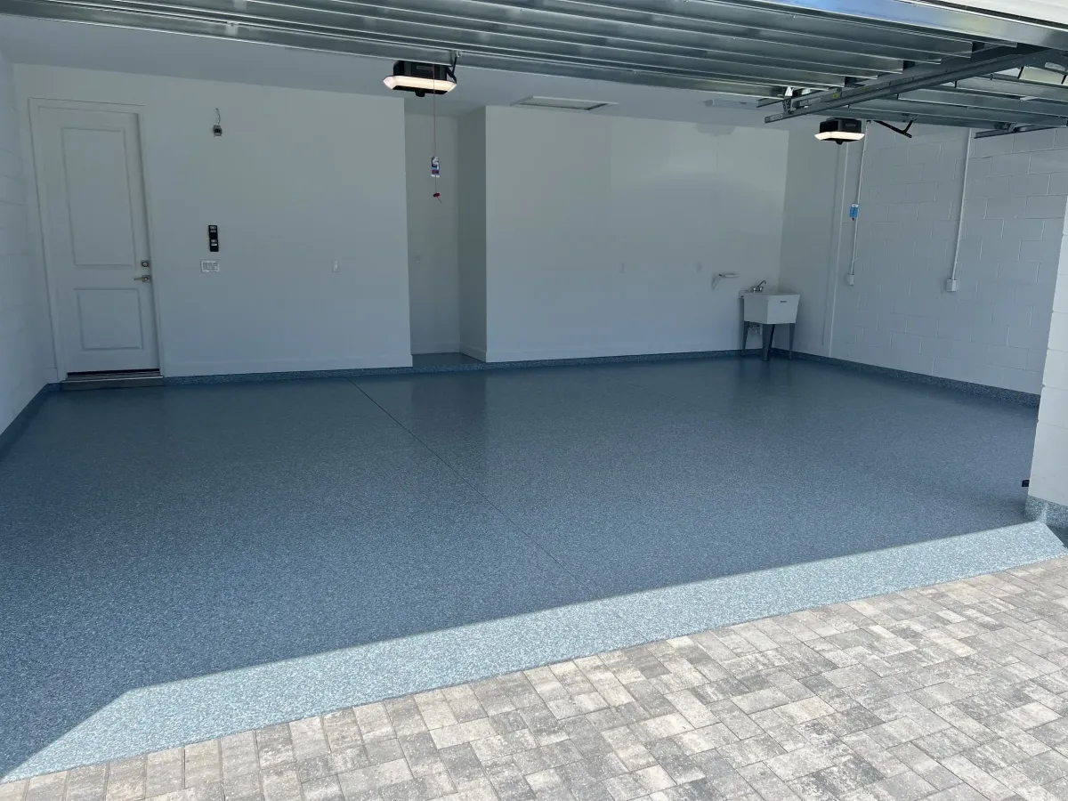 Professional garage epoxy flooring Toronto modern finish