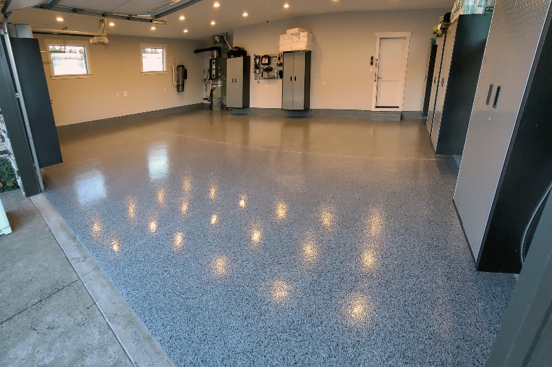 Professional garage epoxy coating Richmond Hill home garage