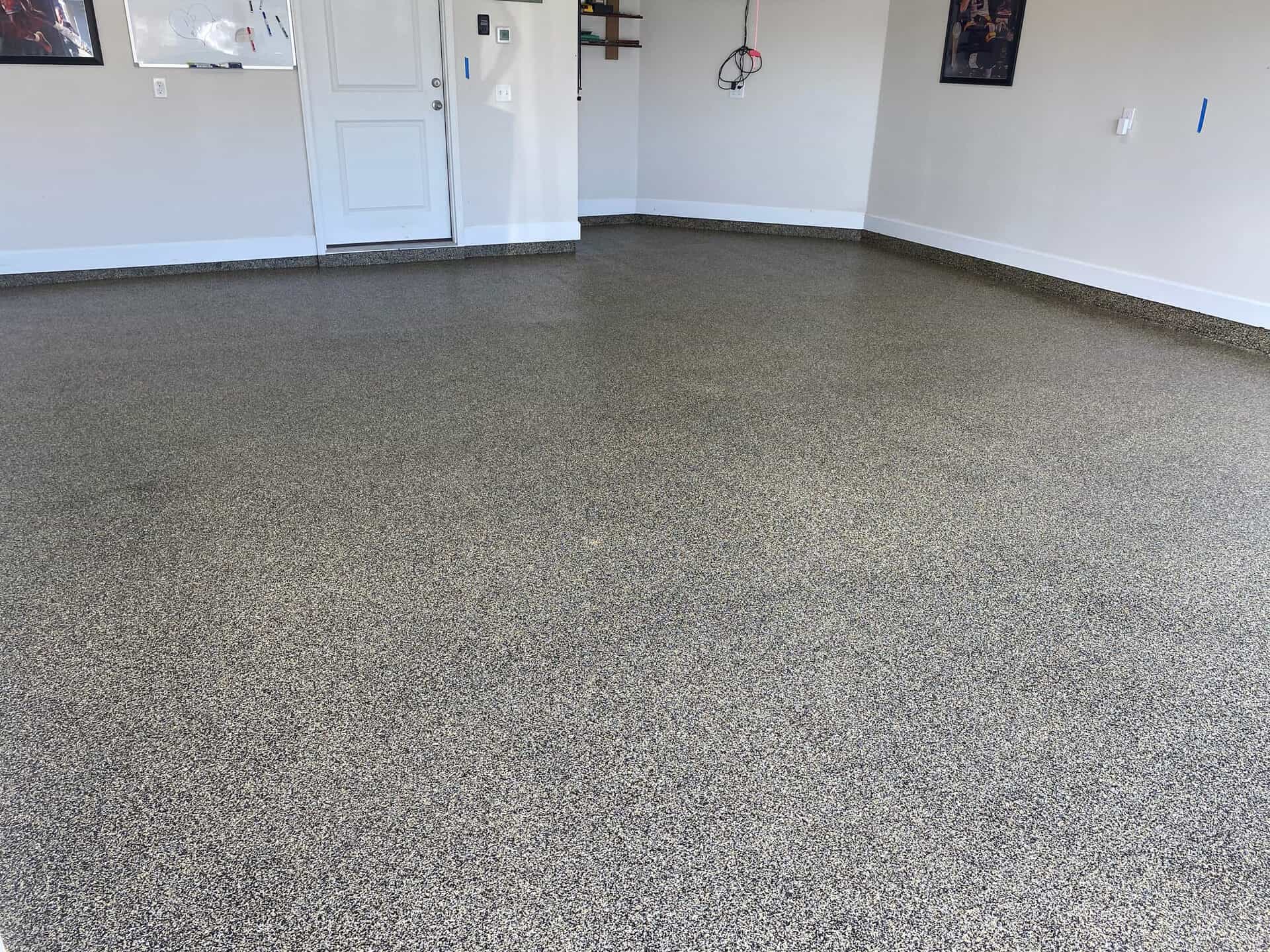 double car garage epoxy in Richmond hill