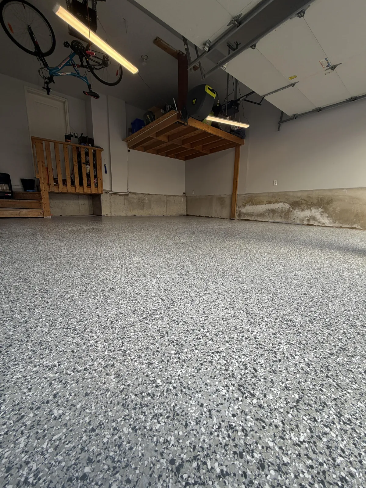 Garage epoxy flooring in Richmond Hill