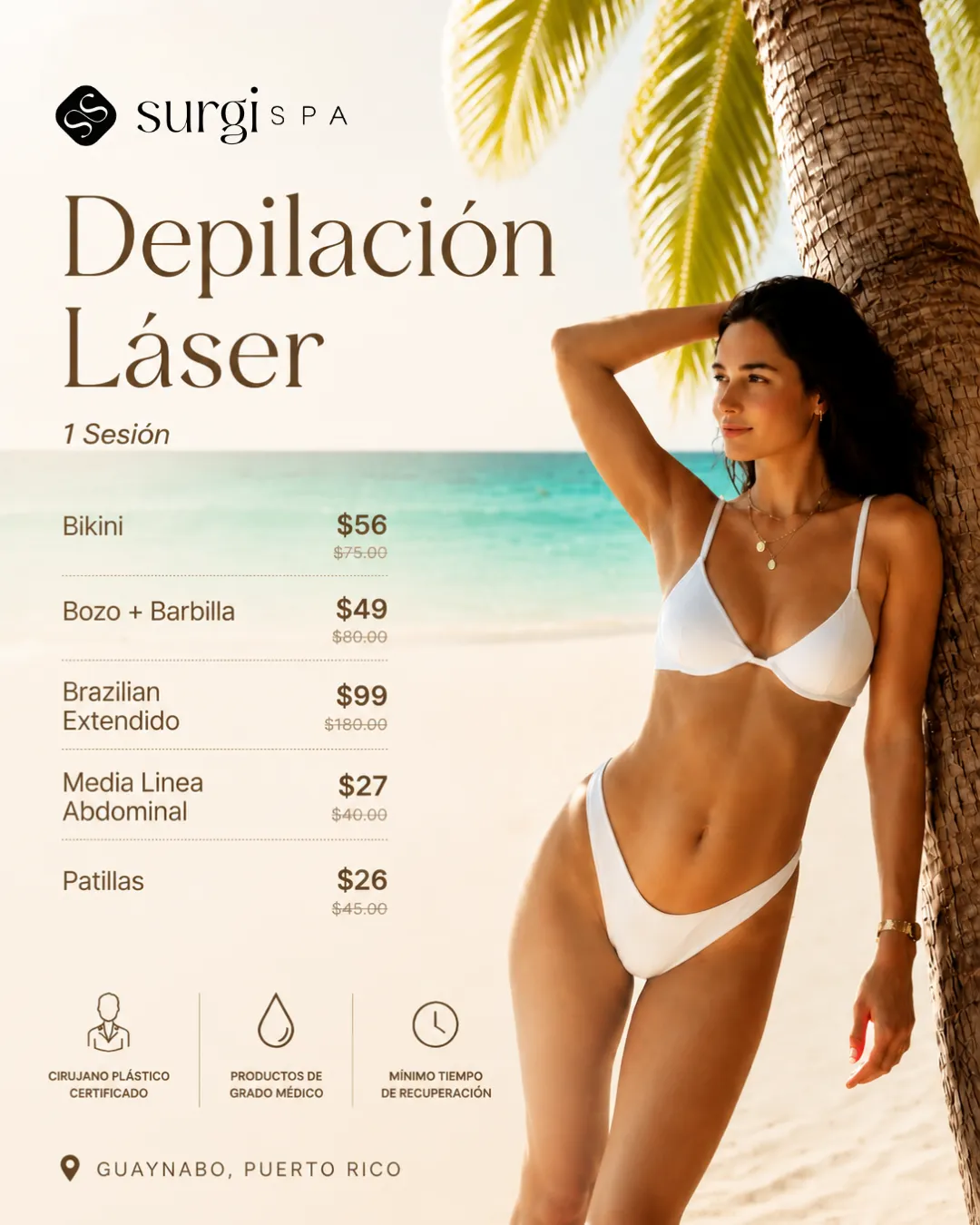 Depilació Laser Surgi Spa San Patricio Guaynabo