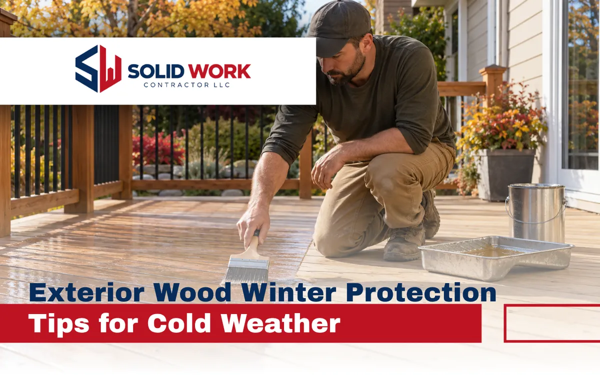 Exterior Wood Winter Protection Tips for Cold Weather