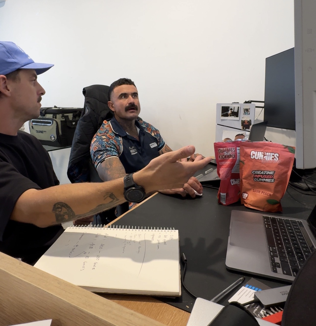 Progress sessions: assessing ad results