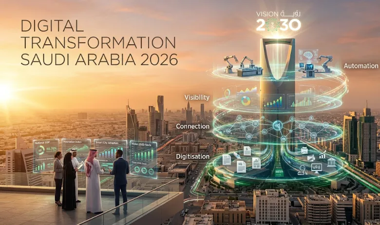 Digital Transformation in Saudi Arabia: A Practical Business Guide for Vision 2030 