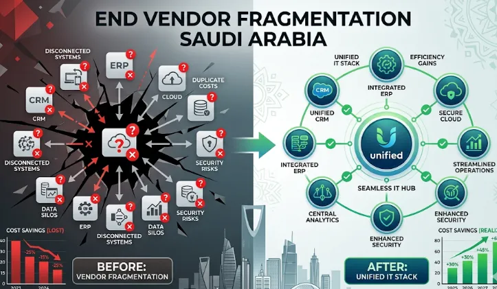 The Real Cost of Using Multiple IT Vendors in Saudi Arabia (And How to Fix It)