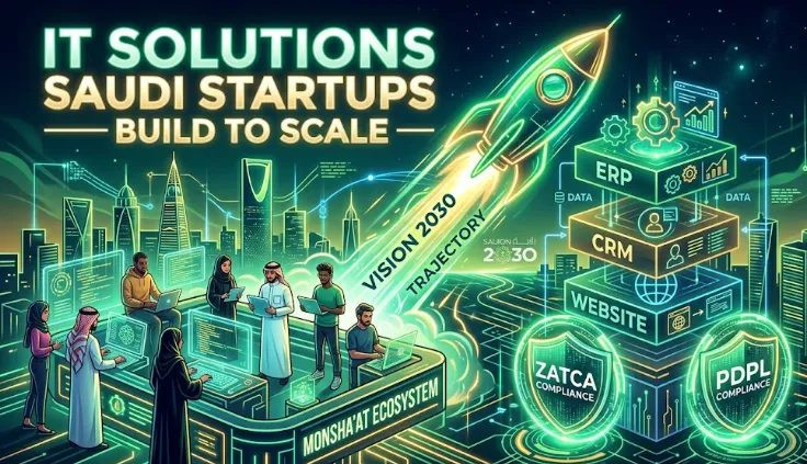 IT Solutions for Saudi Startups and Scale-ups: Build Right From the Start