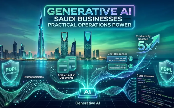 How Saudi Businesses Are Using Generative AI in Operations