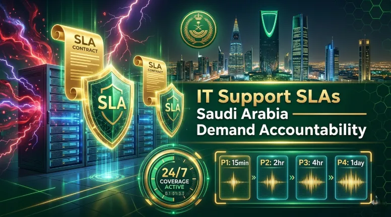 IT Support SLAs in Saudi Arabia: What to Demand from Your IT Provider