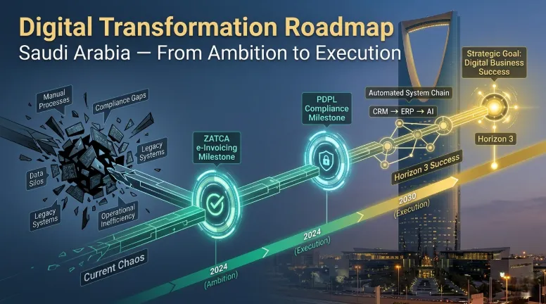 How to Write a Digital Transformation Roadmap for a Saudi Business: A Step-by-Step Guide