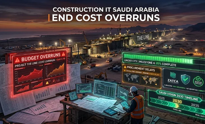 IT Solutions for Construction and Contracting Companies in Saudi Arabia