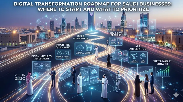 Digital Transformation Roadmap for Saudi Businesses: Where to Start and What to Prioritize