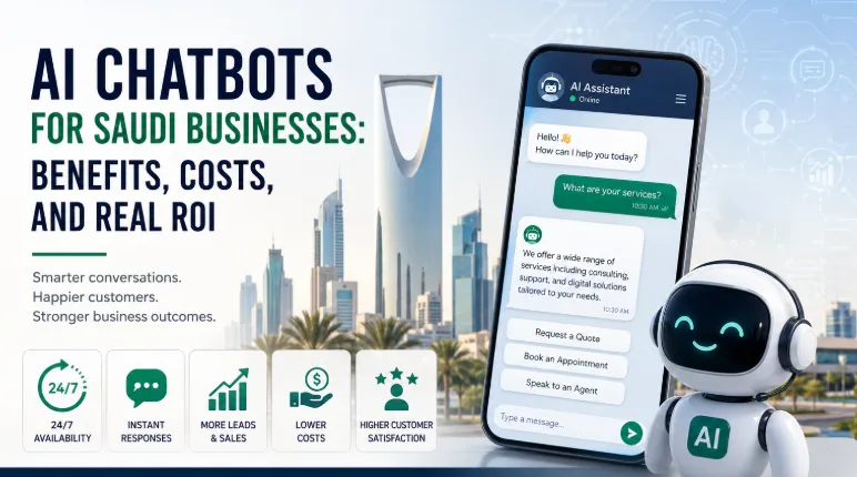 AI Chatbots for Saudi Businesses: Benefits, Costs, and Real ROI