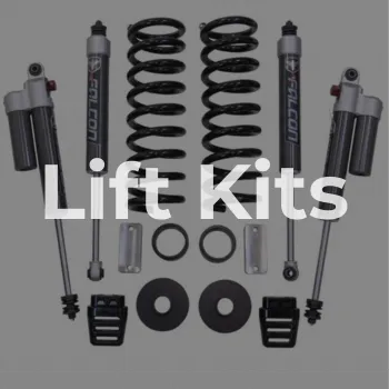 Truck and SUV lift kits supplied and installed by GK Rims and Tires