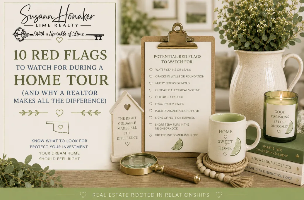 10 Red Flags ~ Home Tours