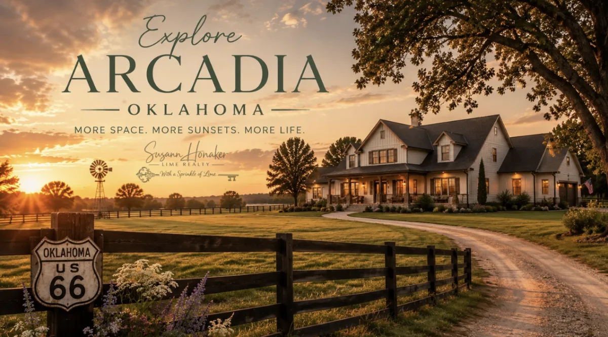Explore Arcadia, OK with Susan At Lime