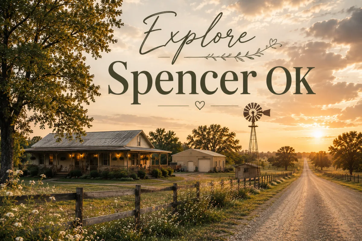 Explore Spencer, OK with Susan At Lime