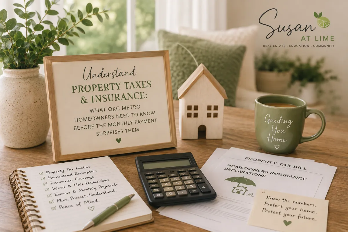 Understand Property Taxes and Insurance: What OKC Metro Homeowners Need to Know Before the Monthly Payment Surprises Them