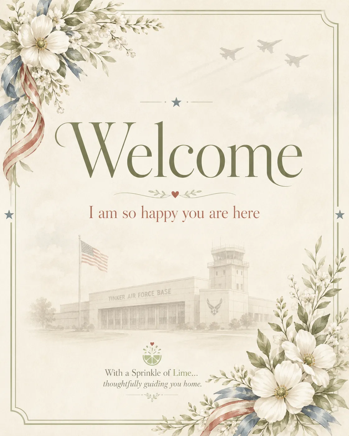 Welcome So Happy you are Here
