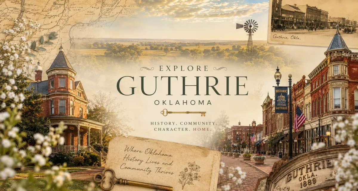 Explore Guthrie, OK with Susan At Lime