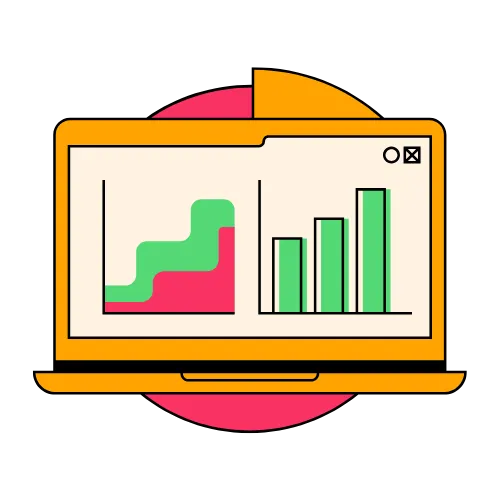 Εικονίδιο που απεικονίζει τα Google Analtics και Pixel Tracking