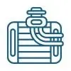 HVAC coil icon