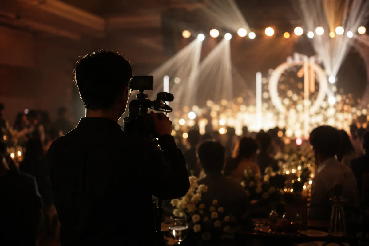 Photo of Motion team in an event capturing moment
