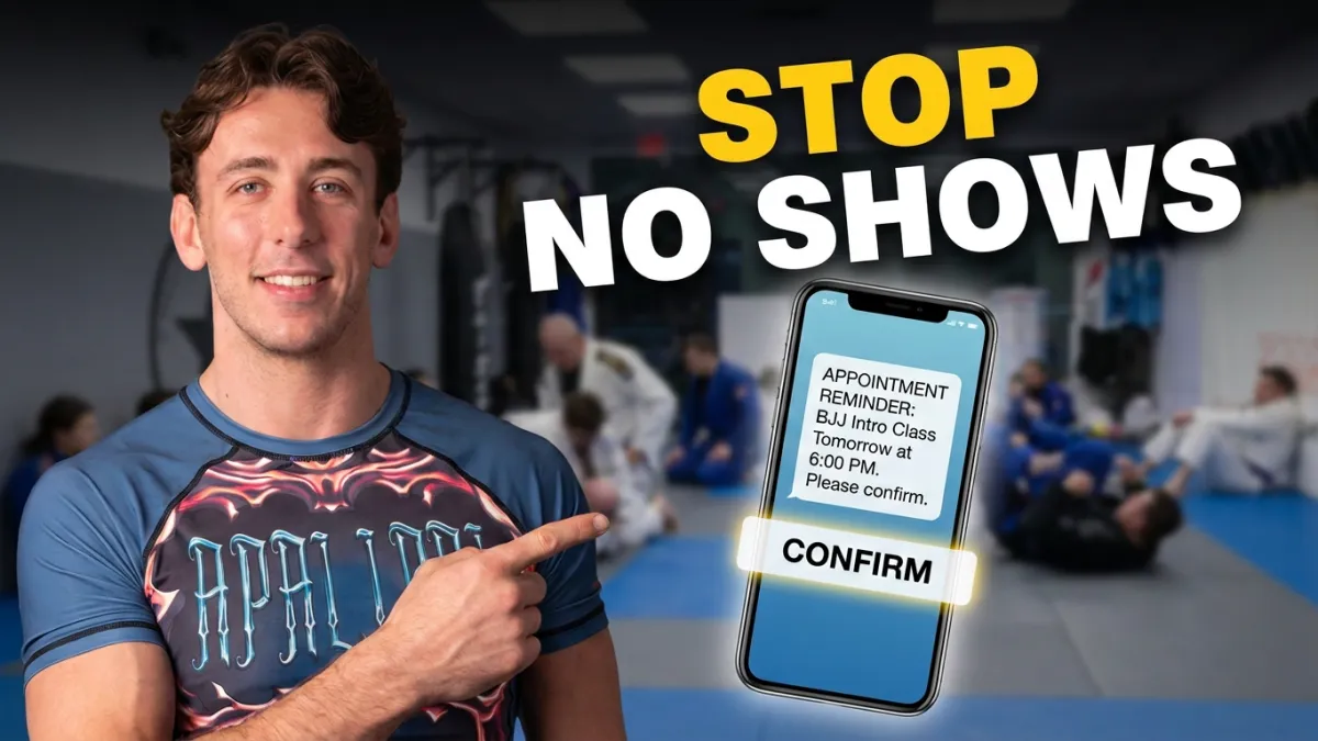 How to Reduce No-Shows at Your BJJ School
