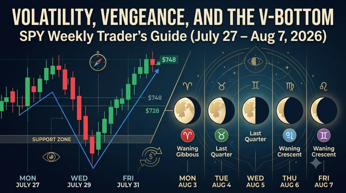 Volatility, Vengeance, and the V-Bottom: SPY Weekly Trader's Guide (July 27 – Aug 7, 2026)