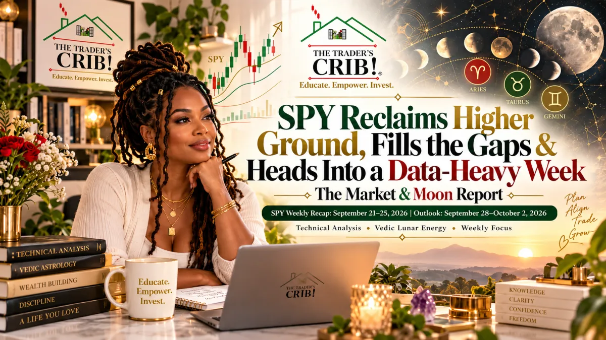 SPY Reclaims Higher Ground, Fills the Gaps & Heads Into a Data-Heavy Week