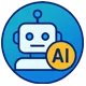 paid advertising round icon