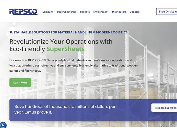 repsco inc website image