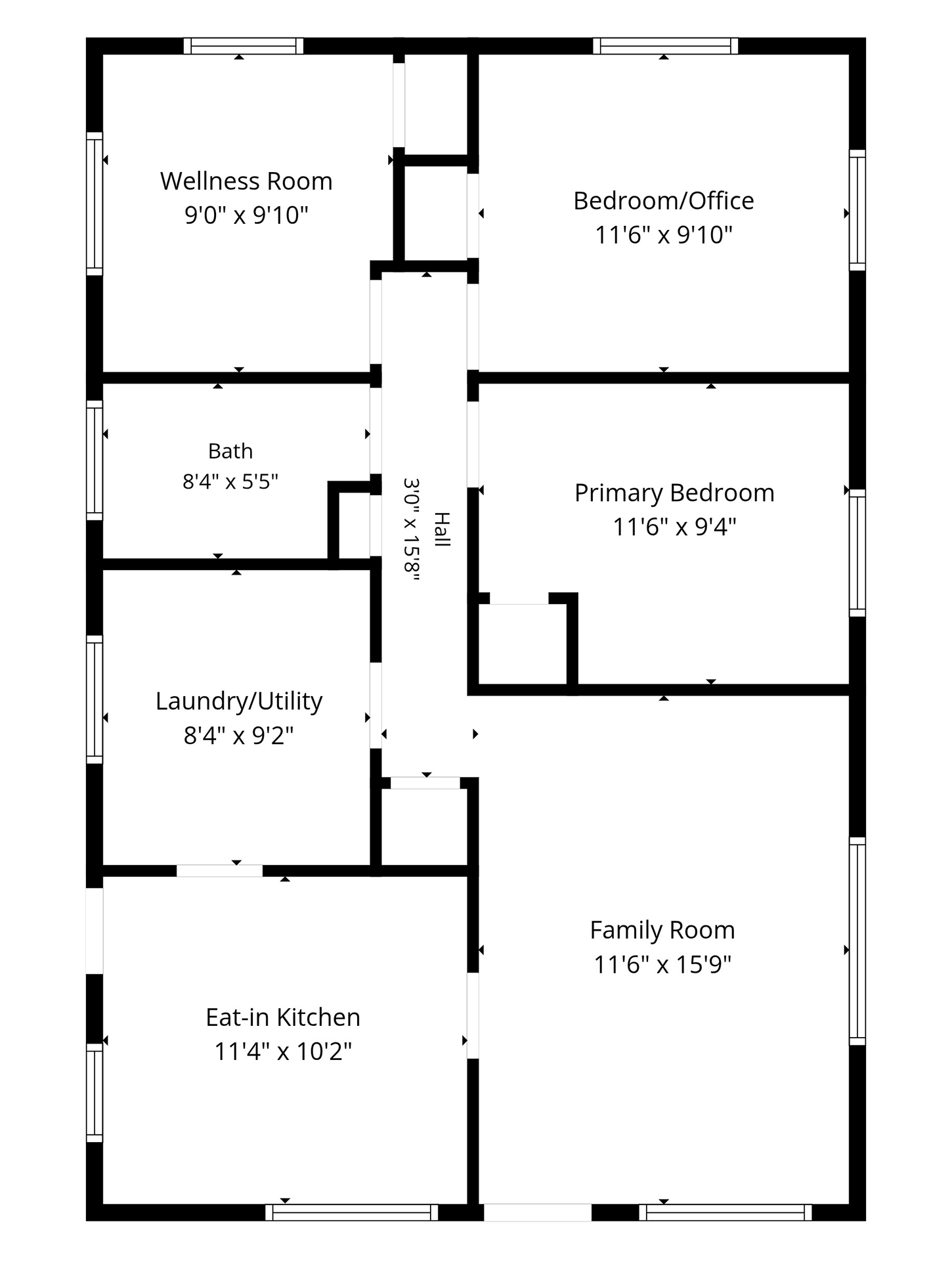 The Little House CLE Floor Plan