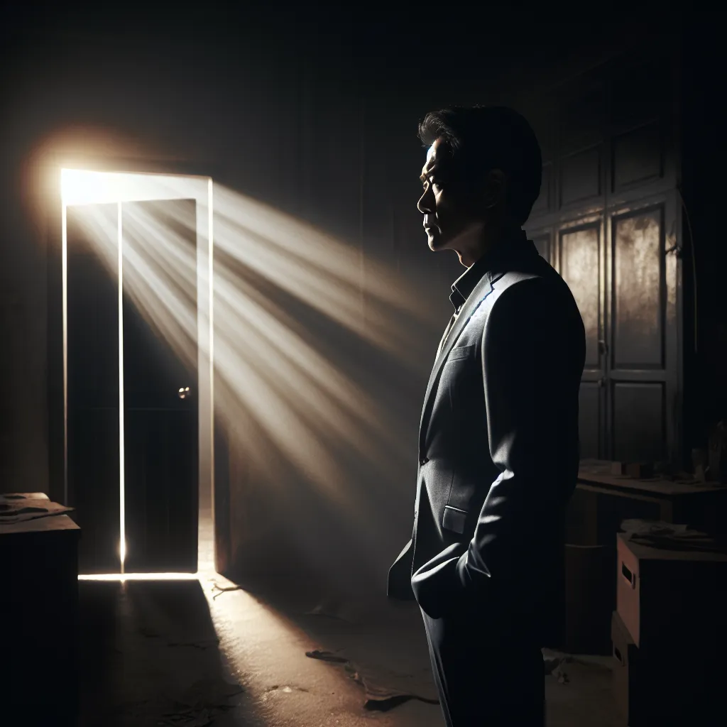 Animated depiction of an AI system error on a digital interface, highlighting recovery strategies.