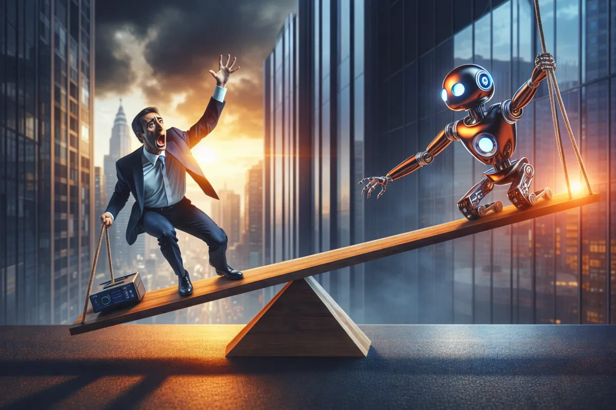 Diagram of AI governance automation system in an enterprise setting