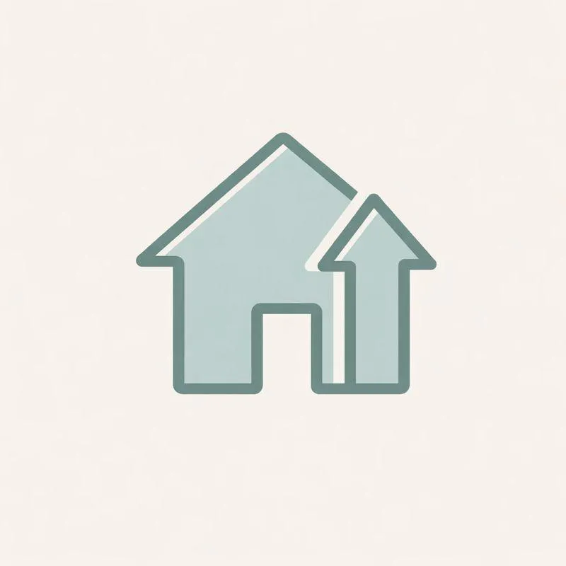 Icon representing home pricing strategy and market positioning approach