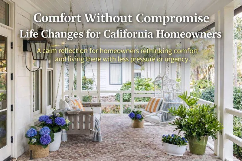 Bright, comfortable home porch designed for ease, relaxation, and everyday living.