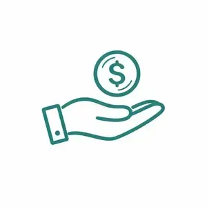 Real estate cash offer and home selling options icon