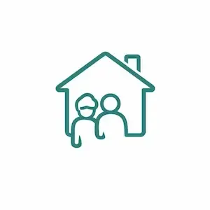 Homeowners facing life changes icon