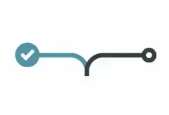 Simple path line icon showing cash offer as one option, not the only real estate selling path