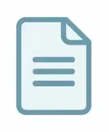 Document icon representing how agent backup cash offer options work