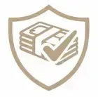 Shield and cash icon representing evaluating a verified cash offer baseline for home selling decisions