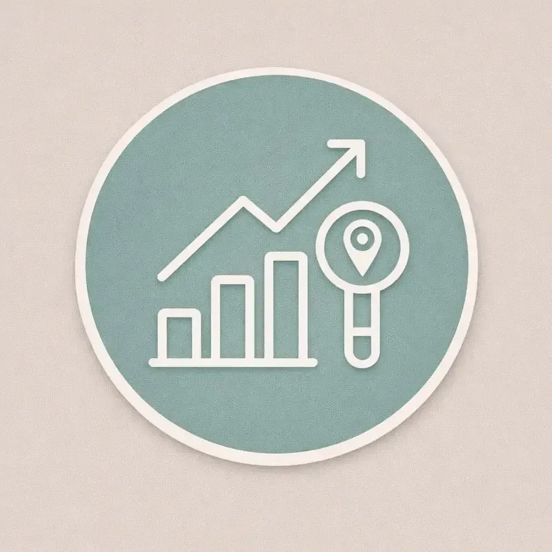 Real estate transaction optimization icon representing ongoing adjustments and support through closing