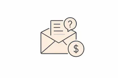 Envelope and document icon representing confusing financial notices for homeowners